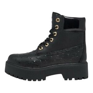 TIMBERLAND Women’s Stone Street 6” Waterproof Platform Boots Size 10